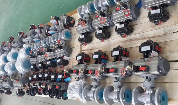 Single Acting Actuator And Double Acting Actuator With Spring Return