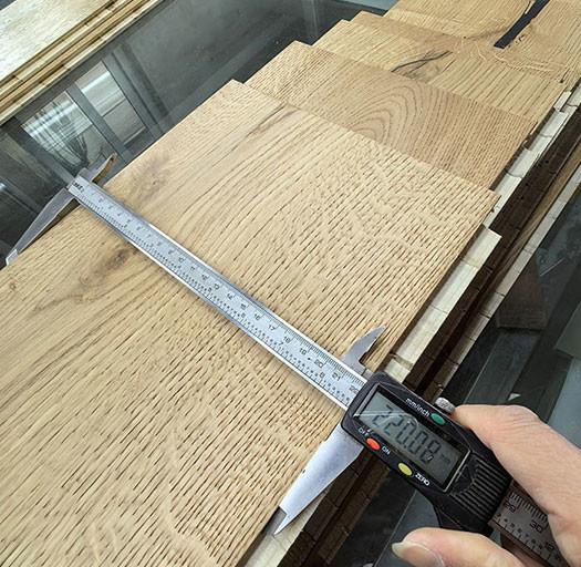 PEFC Certificated Oak Engineered Wood Flooring, Handscraped, Click, Oiled