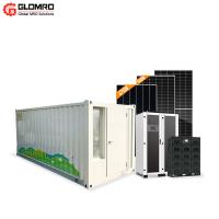 Grade híbrida comercial doméstica do sistema 50kw 100kw do picovolt das energias solares conectada fora do sistema de bateria do armazenamento da energia da grade