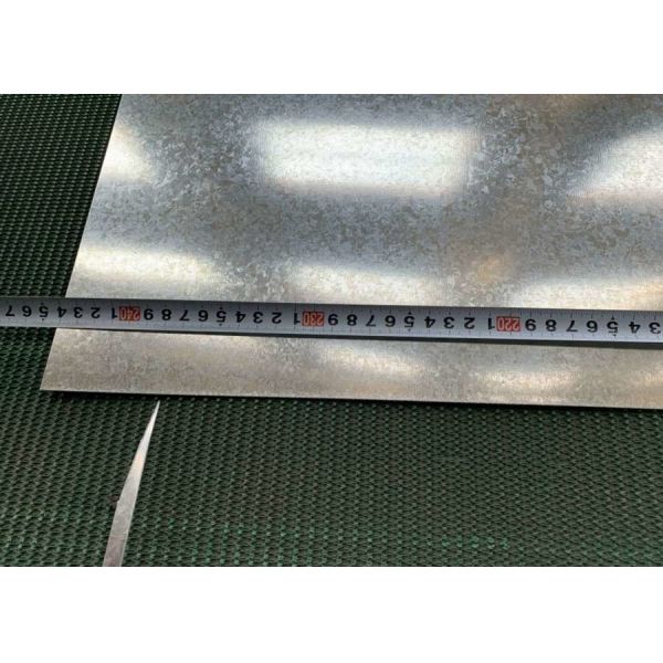 0.3–3.0mm Big Spangle Hot Dipped Galvanized Steel Sheet 35–1250mm Width for Outer Wall Cladding Applications