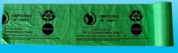 Manufacture customized compostable plastic bags custom all kinds of bio plastic bag, Recycle kitchen the pack 100 biodeg