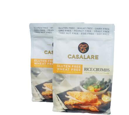 Full Printing High quality and custom printed stand up zipper pouch for Vegetables packing bag