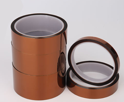 Industrial Heat Resistant 55μm Kapton Tape with Silicone Adhesive and Polyimide Film