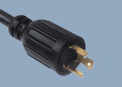 UL CUL CSA Heavy Duty 3 prong 30A 250V NEMA L6-30P Twist Lock Locking Industrial American UL Power Cord