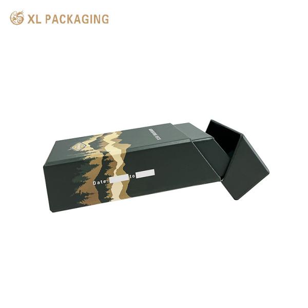 XL Packaging Custom Packaging Box Factory Custom Logo Stamping Paper Candle Perfume Packaging Nesting Holder Case Gift Box With Diagonal Closure
