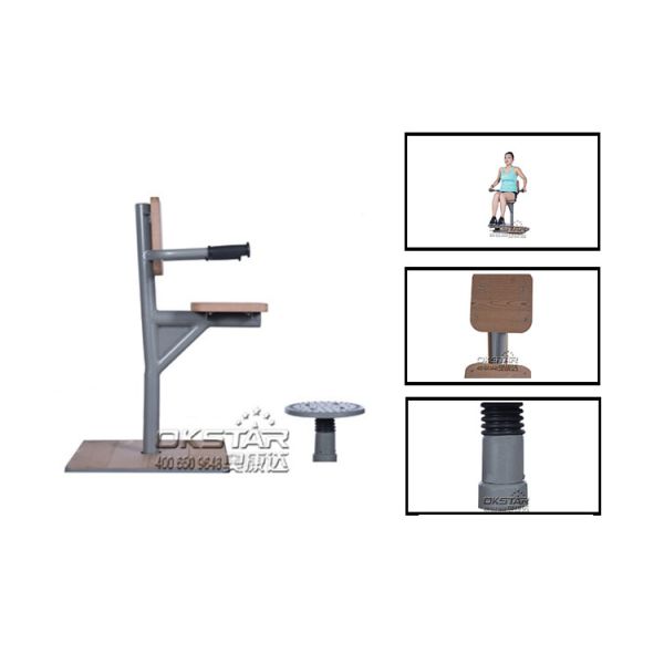 wood Customized Safety Cheap Outdoor Fitness Equipment For Old People
