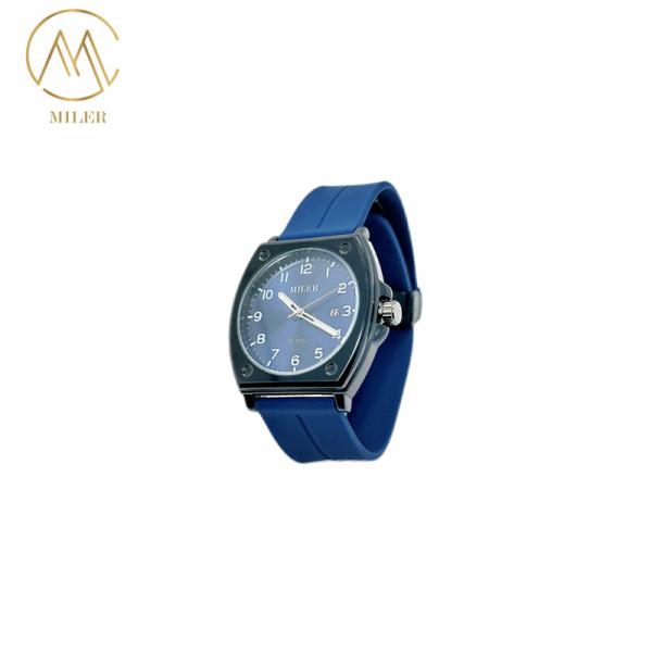 Montre-bracelet à quartz pour femme, cadran blanc, étanche à 30m