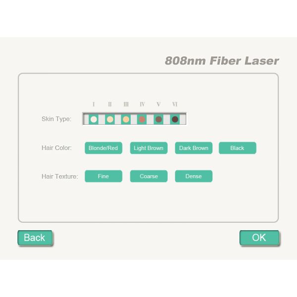 Pain Free Laser Hair Removal Machines 12*12mm Spot SHR Laser 808nm Fiber Laser Hair Removal Machine