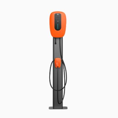 IP65 7kw Smart EV Charger Waterproof 32A With LCD Screen Function