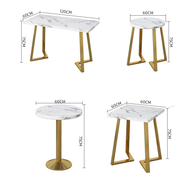 Wholesale Sofa Seating Booth Restaurant Furniture Fabric Sofa Light Luxury Coffee Cafe Dining Table and Chairs Sets