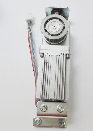 Square Slivery White Brushless Electric Motor Of 24VDC And 75W For Auto Sliding Door