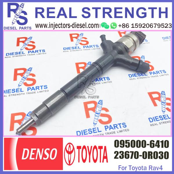 Refone 8000-100-0113 095000-6410 Diesel Fuel Injector 095000 6410 for Toyota Hilux D4D 2KD-FTV 23670-0R140