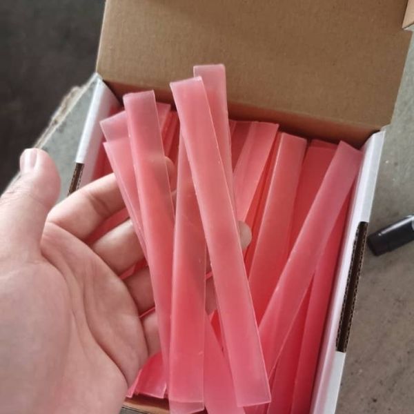 Dental Lingual Bar Wax Lab Valplast Preformed Casting Strips Wax Sticks Lingual Bar 1LB