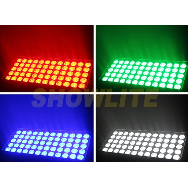 24PCS 15W 4 в светах приведенных 1 Rgb мытья стены на открытом воздухе двигая главных