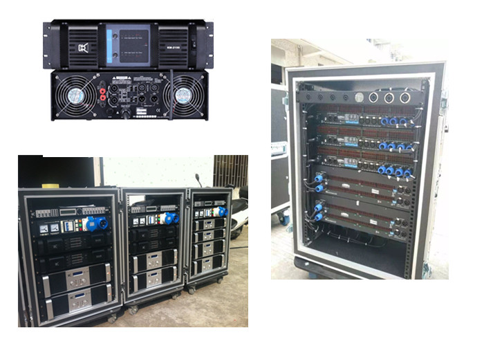 1500 Watt Transformer Power Amplifier 2 Channel , High Power Audio Amplifier OEM / ODM