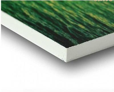 Outdoor Advertisement Sign Foam Board Customized Hardness Surface Display Use