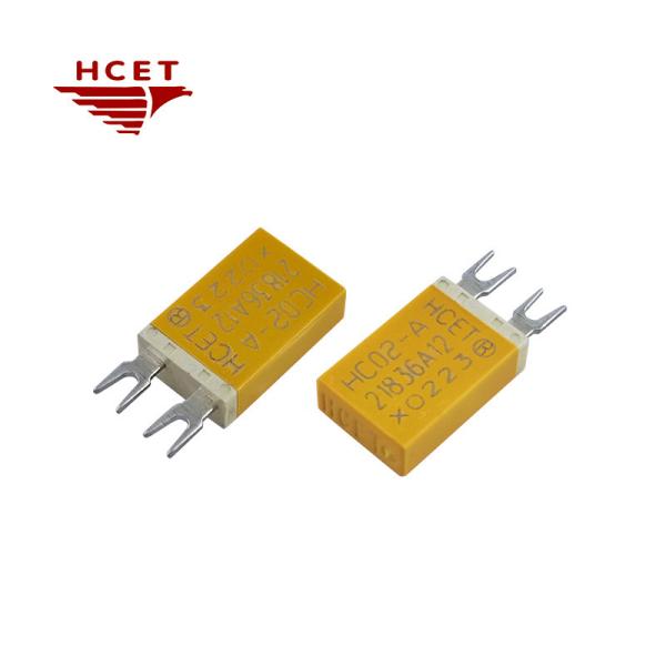 HC02 Series Bimetal Motor Overload Protector 1-30A Thermal Cutoff Switch with Temperature Sensing for Window Lifting Motor