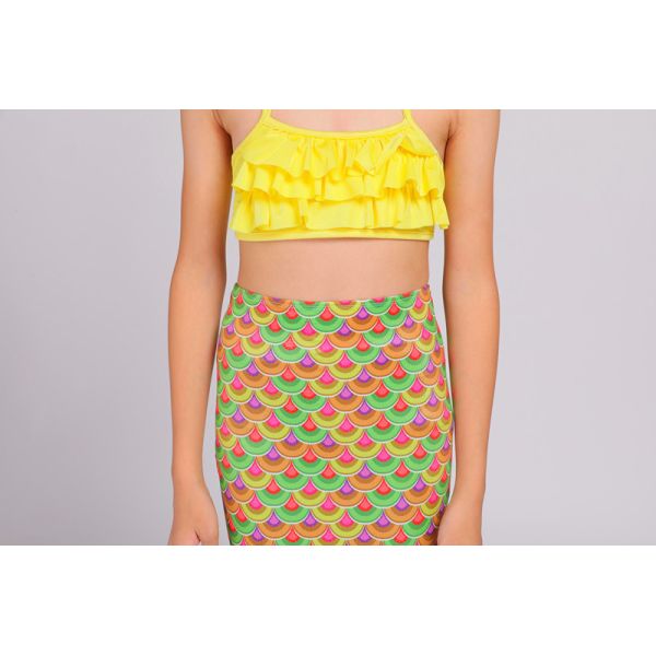 Spandex Material Childrens Mermaid Tails , Realistic Mermaid Tails For Kids