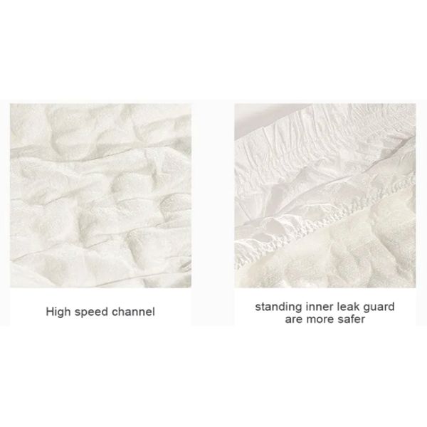 Ultra Soft Disposable Absorbent Adult Diaper Custom Non Woven Fabric Printed