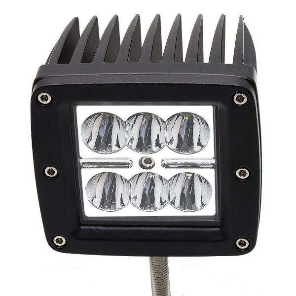 IP67 Agri LED Work Light White 18W Work Light OEM For Truck Tractor