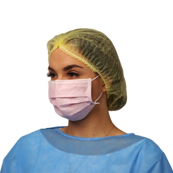 SMS Blue Disposable Isolation Gown , Hospital Visitor Medical Isolation Clothing