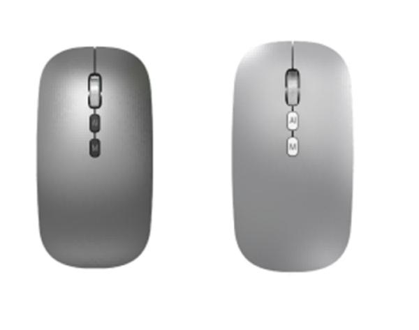 2.4G Wireless And Bluetooth AI Mouse Adjustable DPI Settings 800/1200/1600 Lifespan Of Up To 5 Million Clicks.