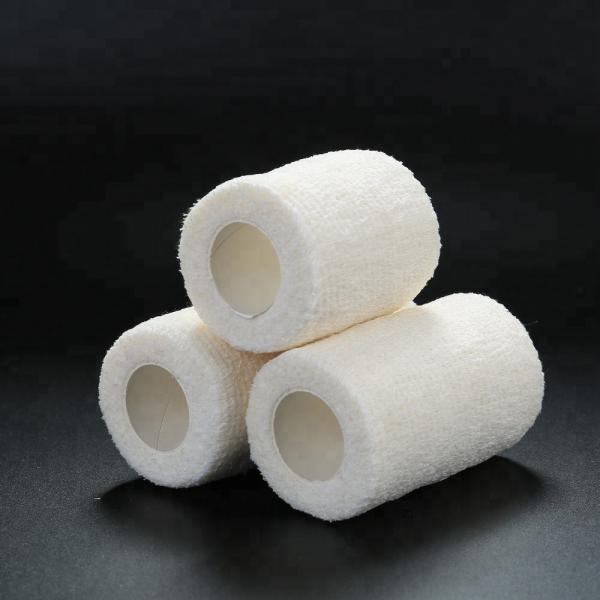 White Wound Gauze Self Adherent Medical Bandage Wrap