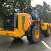 Equipamento de construção de carregador de rodas de segunda mão original CAT 966H 966F