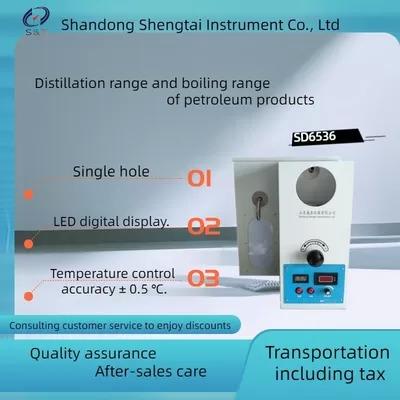 Single Hole Distillation Tester Oil Distillation Apparatus Petroleum SD6536