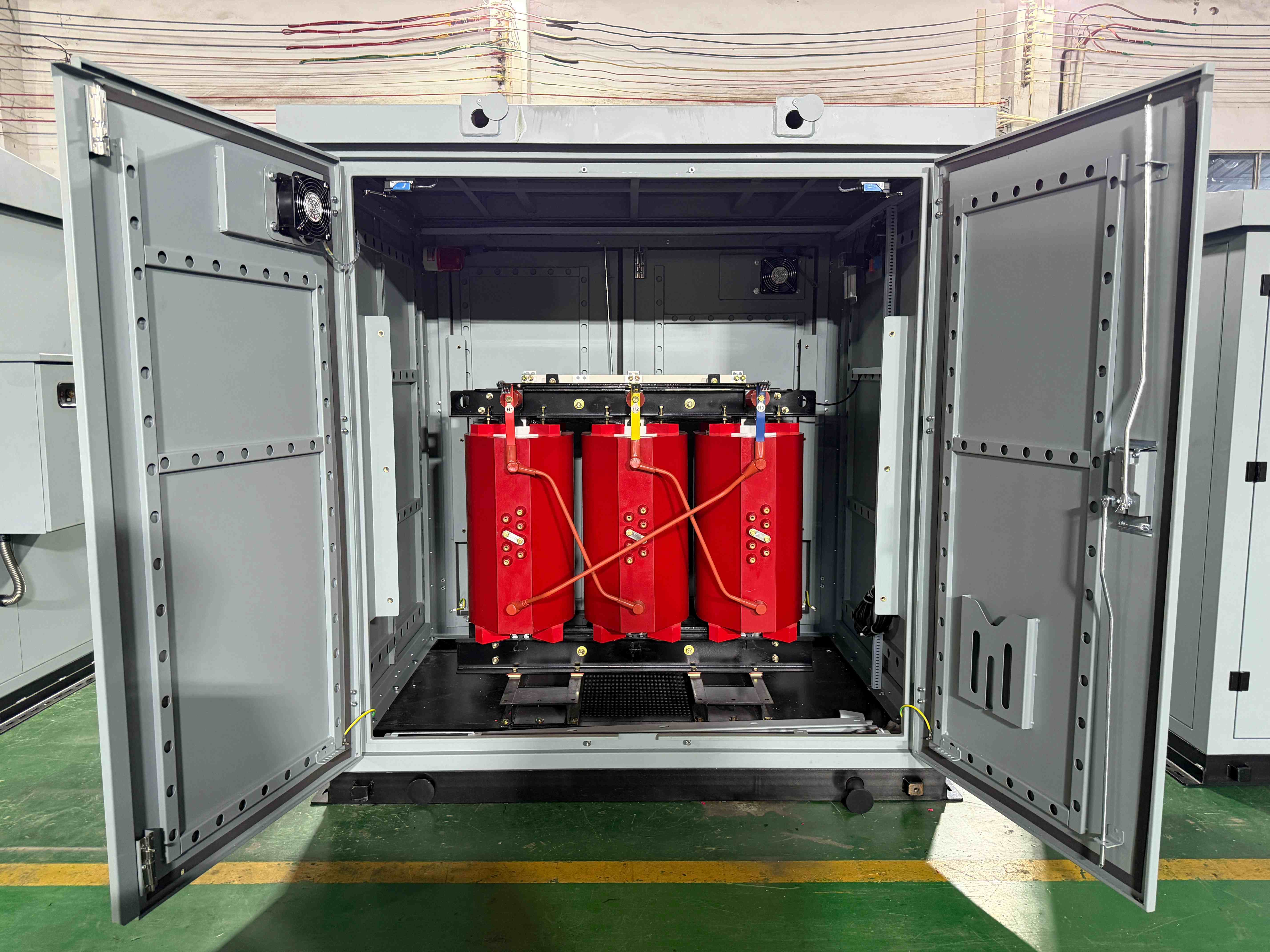 500kVA Cast Coil Dry Type Transformer 12470V to 480Y/277V Three Phase Exposy Resin Transformer for Data Center