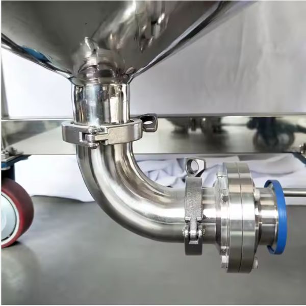 Single Layer Stainless Steel Mobile Storage Tank for Water Cosmetic Chemical