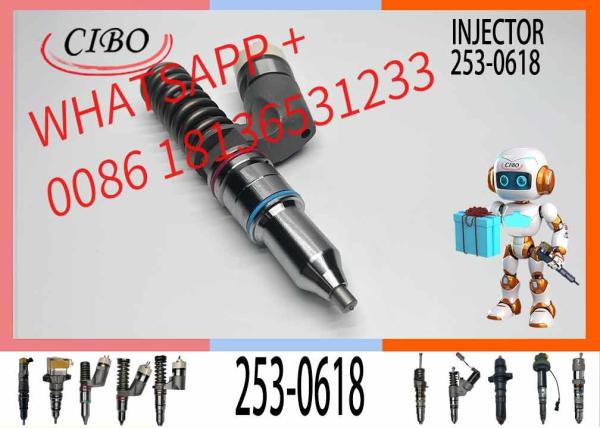 Venda direta da fábrica C15 C18 C27 C32 Injetor de motor 253-0618 10R2772 374F INJETOR 374-0750 253-0616 10R3265 2 compradores
