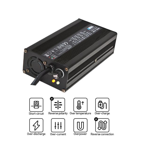 48V 4A 240W Motorcycle Battery Charger Electric Scooter / E Bike