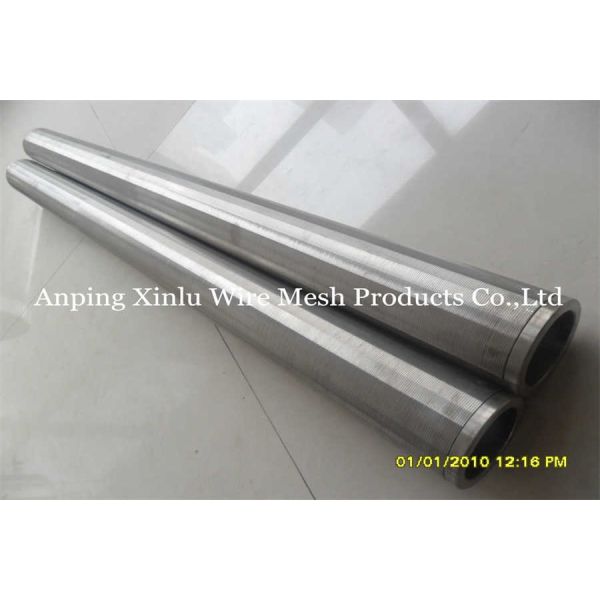 ISO Profile V Wire Johnson Sand Control Screens Pipe With 0.04