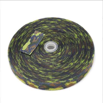 Outdoor Camouflage Hook And Loop Tape UV resistance high temperature tolerance
