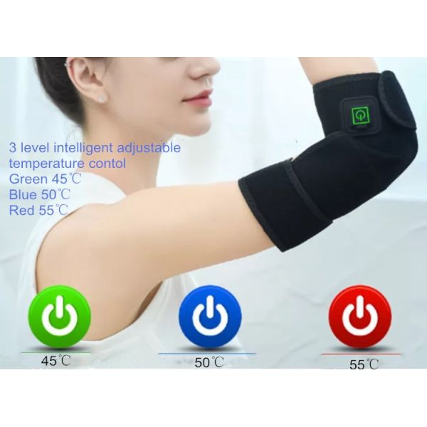 Унисекс неопреновый нагревательный поясной ремень налокотник 64x23 см дышащий