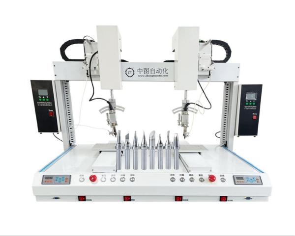 Equipamento de soldadura automática Máquina de soldadura totalmente automática Robot de soldadura para fio