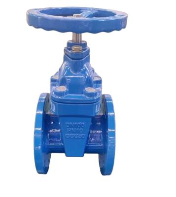 JHY Ductile Iron Gate Valve 2-24'' Flange Ends For Water And Wastewater