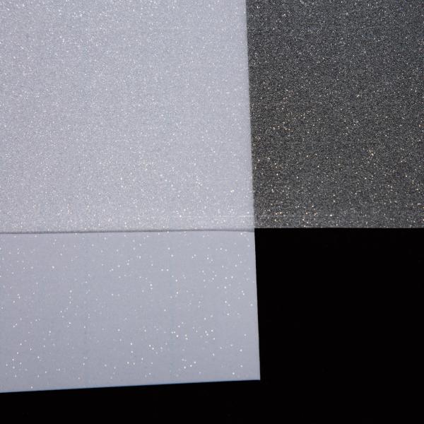 A4 Size Glitter Film Transparent Self Adhesive Holographic Cold Laminate Film For Packaging