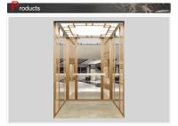 Quadro de aço inoxidável à prova de fogo do táxi de elevador da porta dos materiais da construção civil