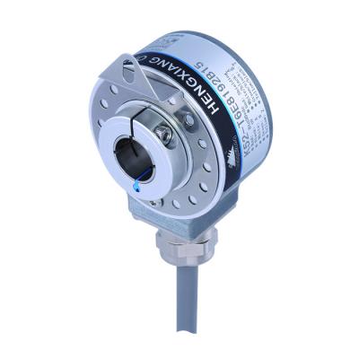 Blind Hole 15mm Heavy Duty Encoder 1000 Ppr Hollow Shaft ABZUVW Phase 4 Poles
