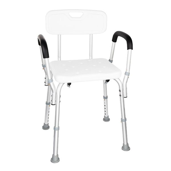 Adjustable Anodization Aluminium Shower Stool Health Care
