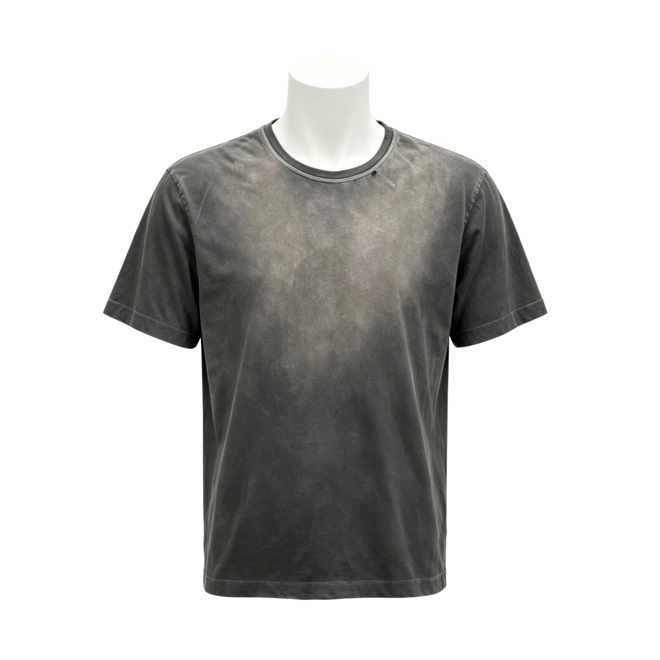 Men’s Washed Vintage Cotton T-Shirt 160G Oversized Casual Breathable Streetwear Tee