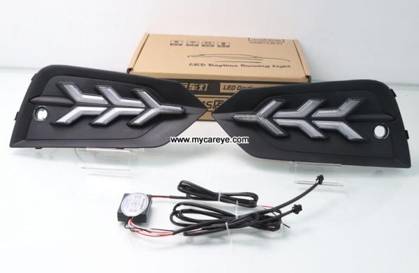 Volvo XC60 Car DRL LED Daytime driving turn Lights aftermarket