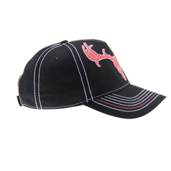 Precurved Visor Brushed Cotton Baseball Cap 5 Panel Men'S Hunting Baseball Hat