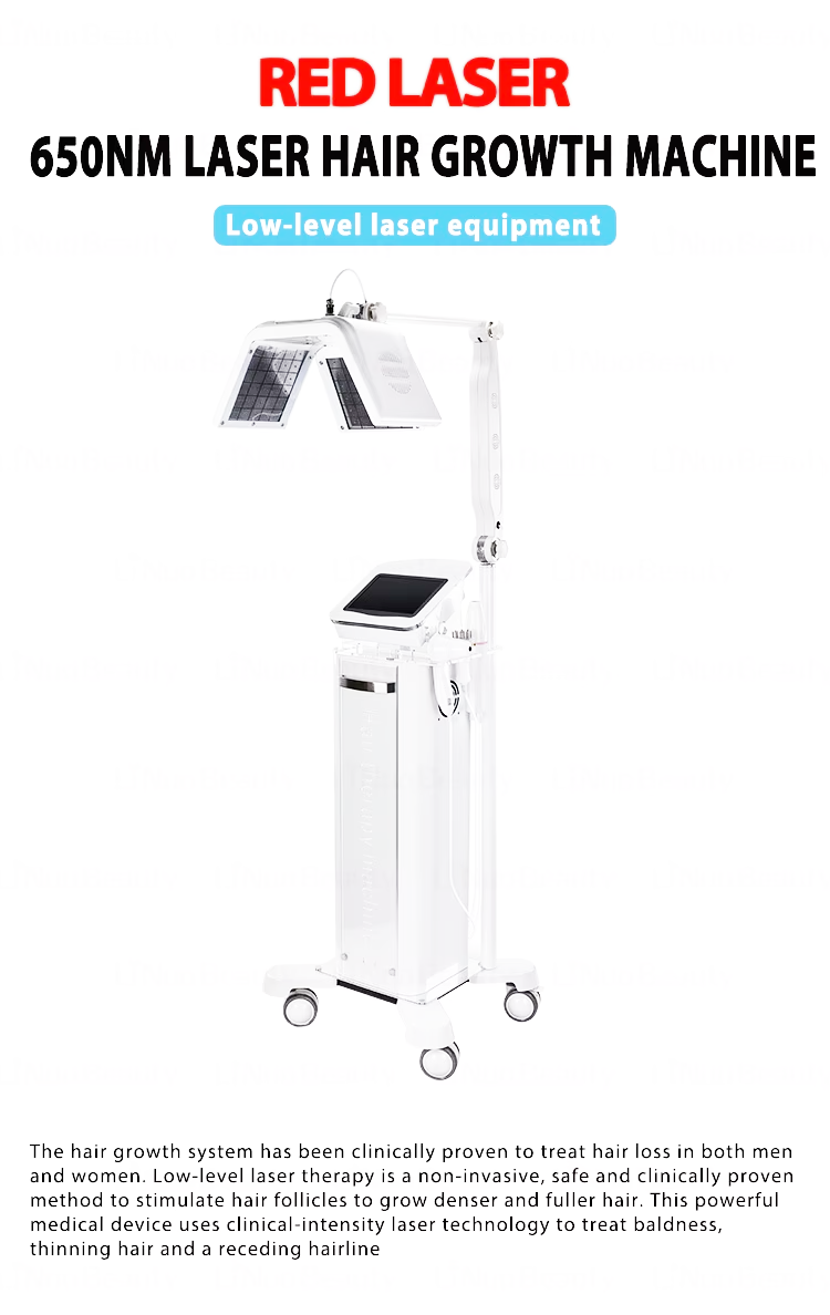 8 Inches Bio Energy Ultra Pulse Laser Hair Growth Machine