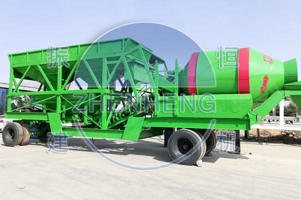 Work Method Statement Erection Of YHZM20 Mobile Concrete Mixer
