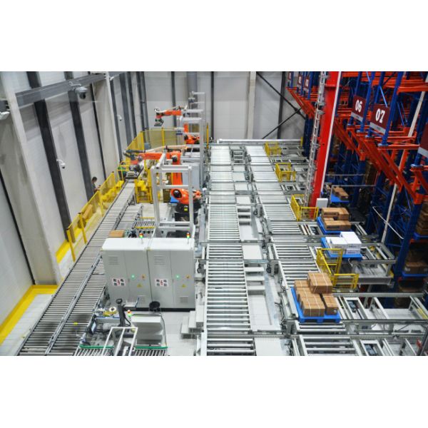 Cold Storage Warehouse Pallet Stacker Crane ASRS Logistics Center Automatic Storage And Retrieval System
