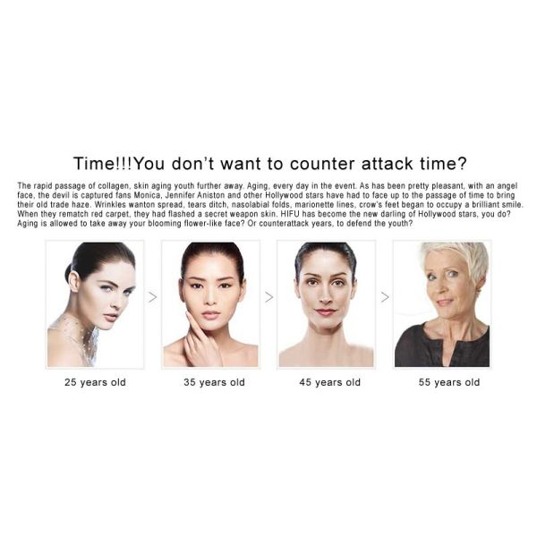 Укрепление тела 7D HIFU 12D HIFU Машина Ультразвук лица Нехирургическое