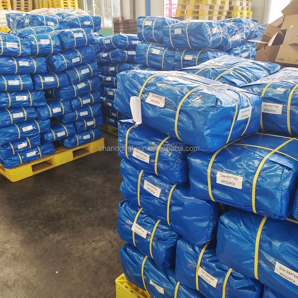 650 gsm ПВХ покрытая брезент для грузовиков Палатки Нить Число 500D-1500D Пластиковый холст ролл